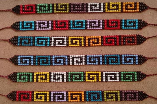 دستبند رنگی شاد مدل ورساچه