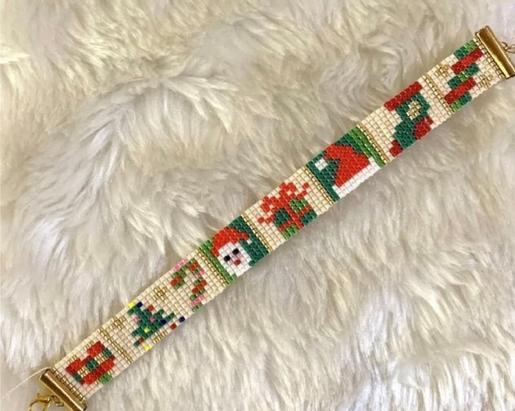 دستبند میوکی مدل کریسمس