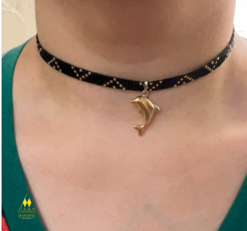 چوکر میوکی طیف رنگ (مشکل،طلایی)