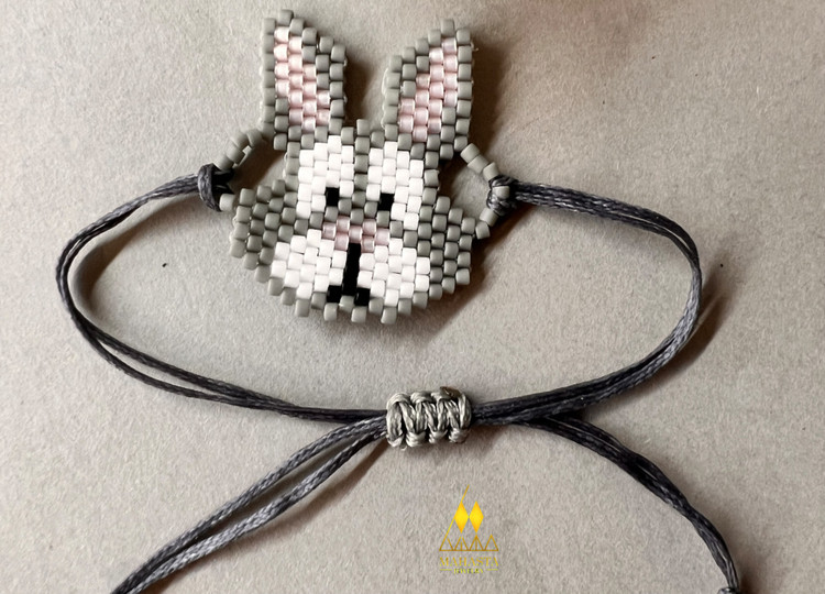 دستبند میوکی مدل بچه گونه شکل خرگوش