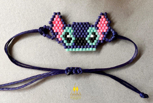 دستبند میوکی مدل بچه گانه طرح استیچ