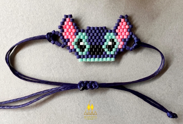 دستبند میوکی مدل بچه گانه طرح استیچ