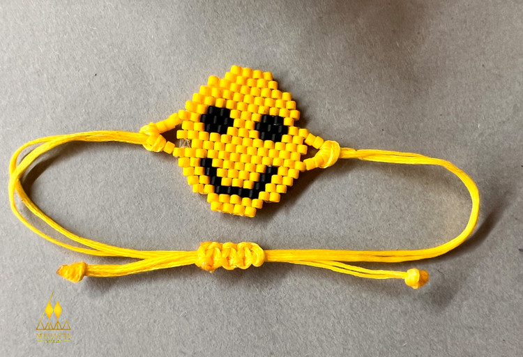 دستبند میوکی مدل بچه گانه طرح لبخند -کد d1005