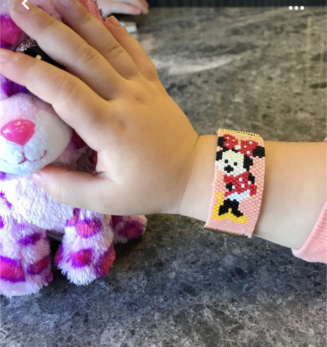 دستبند میوکی مدل بچه گونه طرح میکیموس