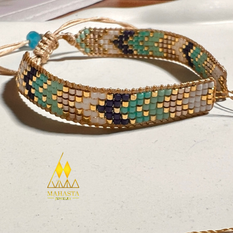 دستبند میوکی مدل نیمه آماده طرح هشت