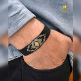 میوکی مدل اسپرت مردانه تذکیب با گوی طلا طیف رنگ ( مشکی ، طوسی