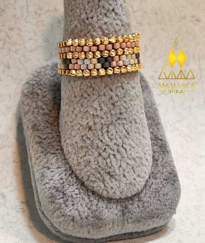 انگشتر میوکی ترکیب با گوی البرنادو