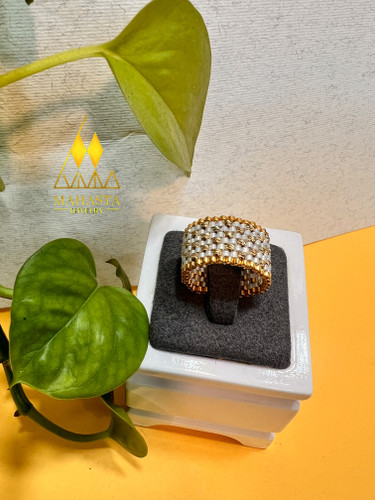 انگشتر میوکی ترکیب با گوی البرنادو