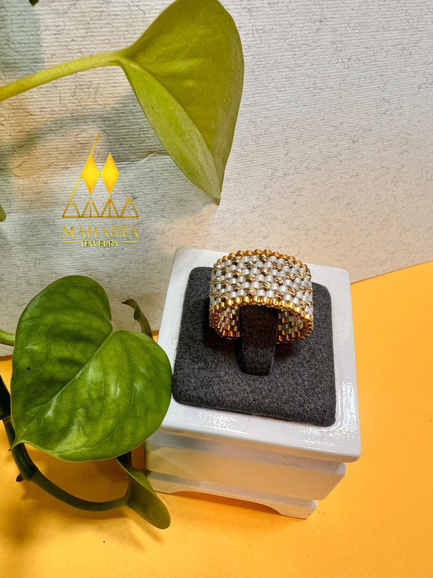 انگشتر میوکی ترکیب با گوی البرنادو